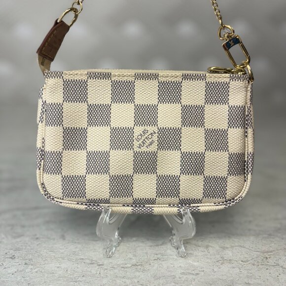 Louis Vuitton Damier Azur Mini Pochette - Picture 5 of 6